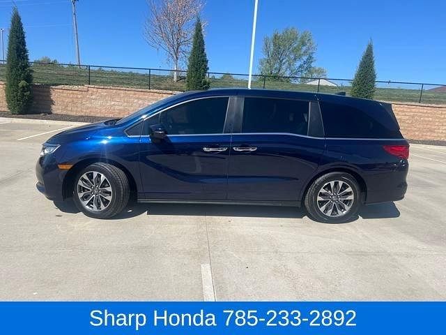 Used 2024 Honda Odyssey EX-L with VIN 5FNRL6H67RB051715 for sale in Kansas City
