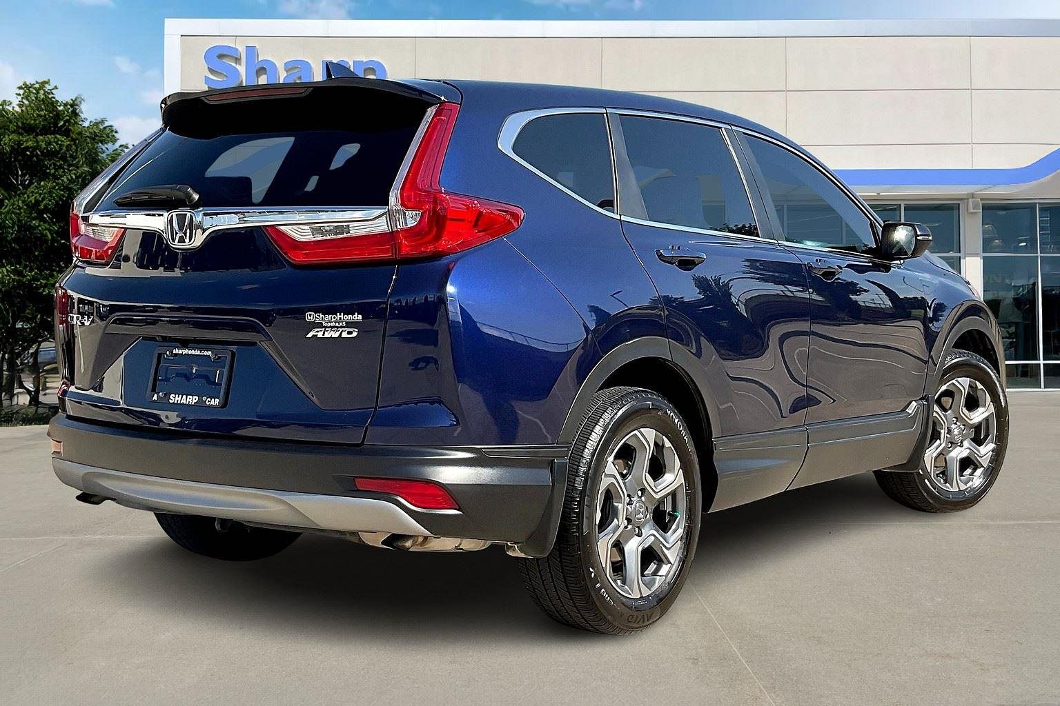 Used 2017 Honda CR-V EX-L with VIN 5J6RW2H87HL069445 for sale in Kansas City