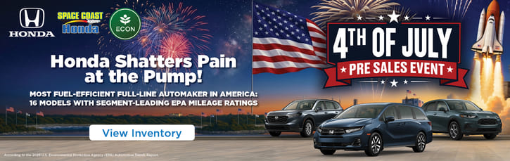 Honda Shatters the Pain at the Pump