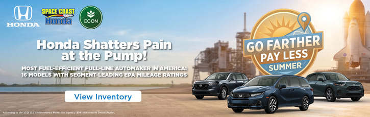 Honda Shatters the Pain at the Pump