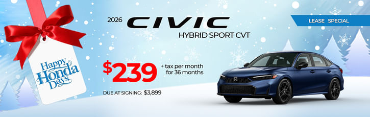 2026 Civic Hybrid Sport