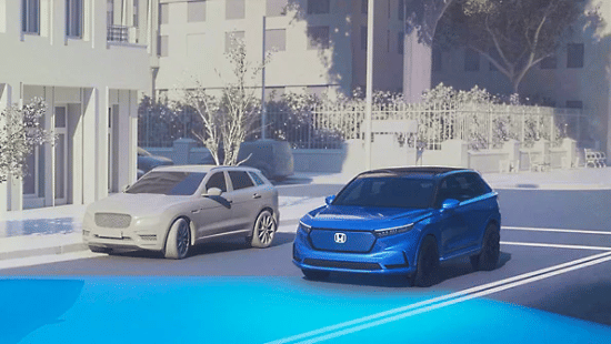 Honda Sensing featuring the whole Honda Sensing® Suite.
