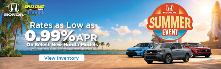 New Makes Selected Models Finance Special 0.99% APR Special