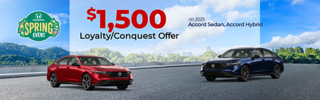 $1,500 Loyalty/Conquest
