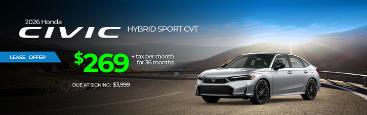 2026 Civic Hybrid Sport