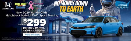 Lease 2026 Honda Civic Hatchback Hybrid Sport Touring $299