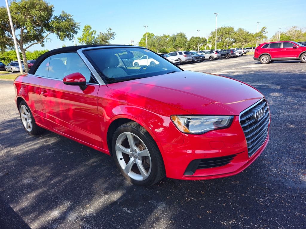 Used 2015 Audi A3 Cabriolet Premium with VIN WAU7FLFF2F1128203 for sale in Cocoa, FL