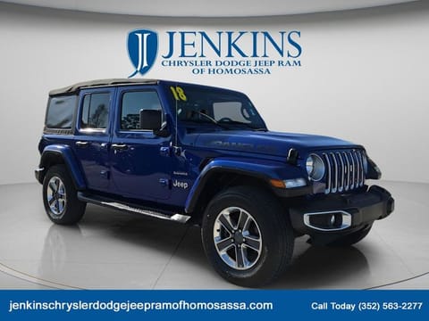 1 image of 2018 Jeep Wrangler Unlimited Sahara