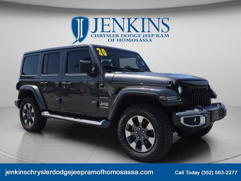 1 image of 2020 Jeep Wrangler Unlimited Sahara