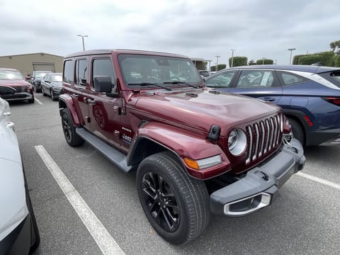 1 image of 2021 Jeep Wrangler Unlimited Sahara 4xe