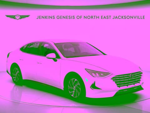 1 image of 2022 Hyundai Sonata Hybrid Blue