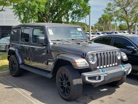 1 image of 2022 Jeep Wrangler Unlimited Sahara 4xe