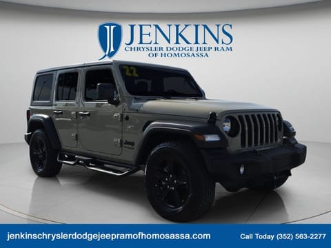1 image of 2022 Jeep Wrangler Unlimited Sport Altitude
