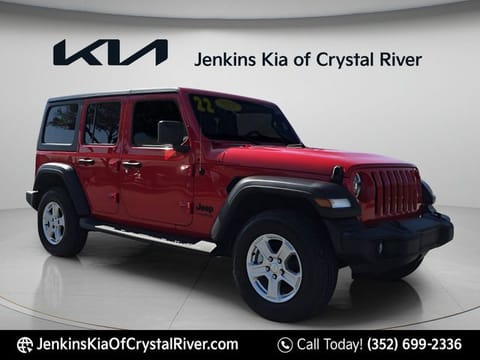1 image of 2022 Jeep Wrangler Unlimited Sport S