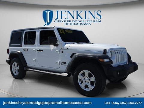 1 image of 2022 Jeep Wrangler Unlimited Sport S