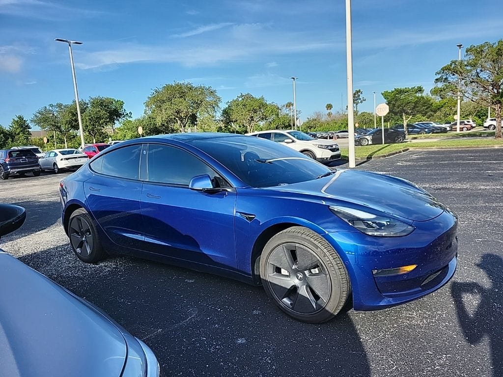 Used 2022 Tesla Model 3 Long Range with VIN 5YJ3E1EB8NF195790 for sale in Cocoa, FL