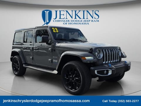 1 image of 2023 Jeep Wrangler Sahara 4xe
