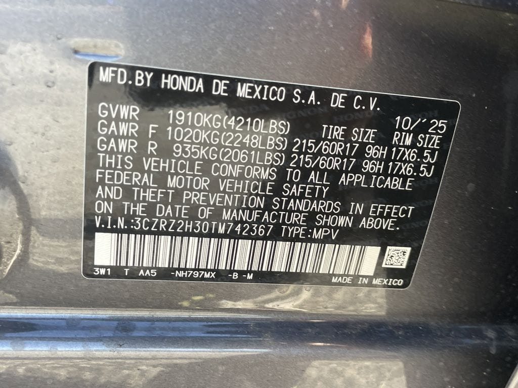2026 Honda HR-V LX - Photo 36