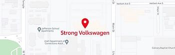 map of Strong Volkswagen