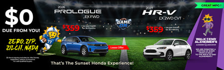 Lease 2026 Honda Prologue EX $359