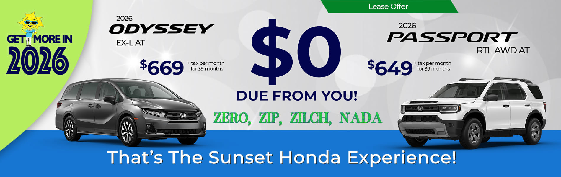 Passport Lease Special