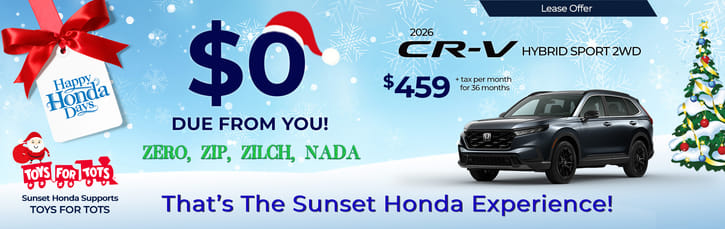 CR-V Hybrid Lease Special