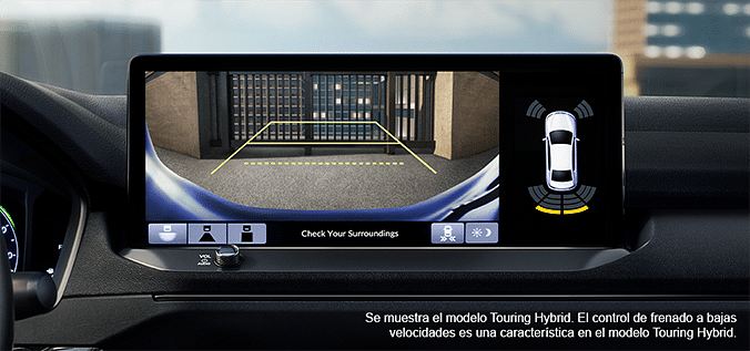 Se muestra el modelo Touring Hybrid. El control de frenado a bajas velocidades es una caractelistica en el modelo Touring Hybrid
