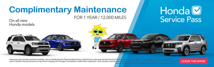 Honda Service Pass	