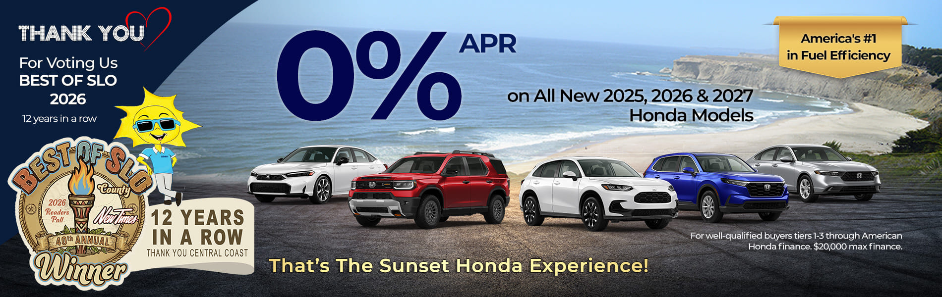 0% APR on All Models