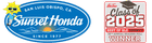 Sunset Honda Dealer print logo