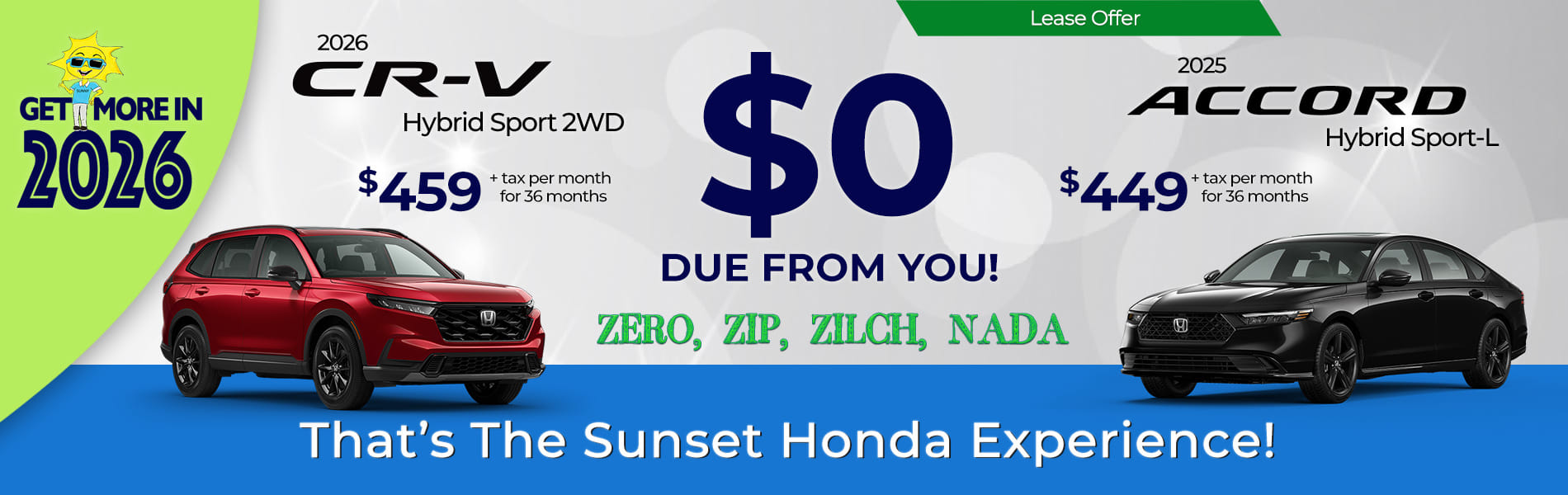 CR-V Hybrid Lease Special