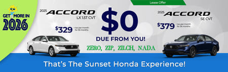 2025 Accord Lease Special 