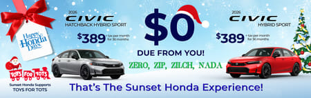 Civic Hybrid Sport Lease Special