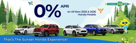 0% APR on Select Models