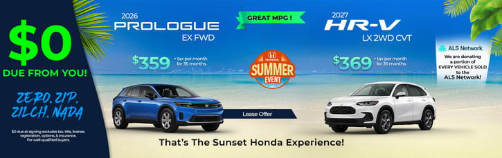 Lease 2027 Honda HR-V LX $369