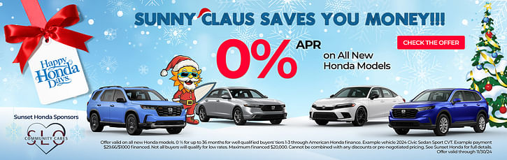 0% APR on All Models