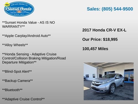 2017 Honda CR-V EX-L