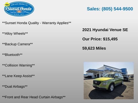 2021 Hyundai Venue SE