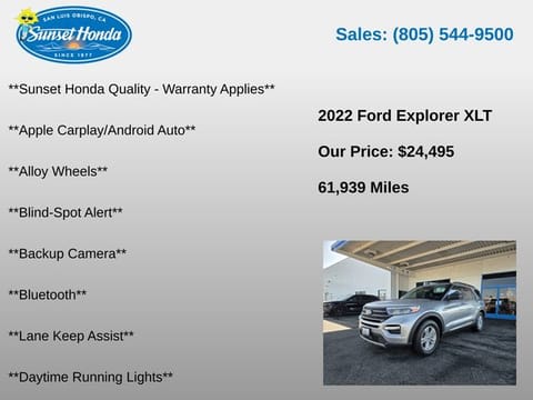 2022 Ford Explorer XLT