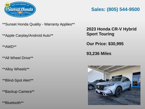 2023 Honda CR-V Hybrid Sport Touring