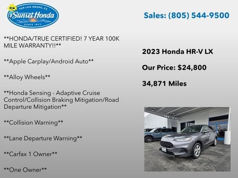 2023 Honda HR-V LX