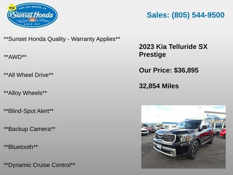 2023 Kia Telluride SX-Prestige