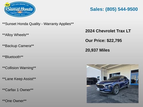 2024 Chevrolet Trax LT