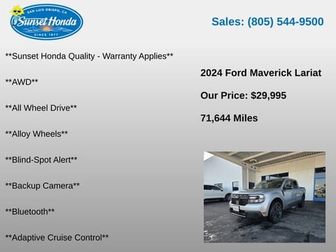 2024 Ford Maverick Lariat