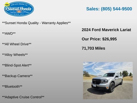 2024 Ford Maverick Lariat
