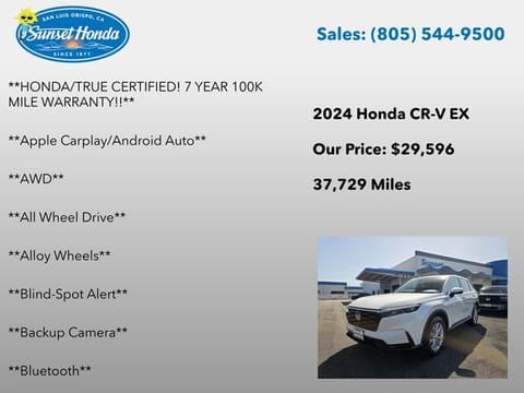 2024 Honda CR-V EX