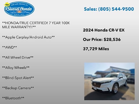 2024 Honda CR-V EX