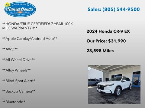 2024 Honda CR-V EX