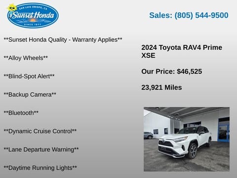 2024 Toyota RAV4 Prime XSE