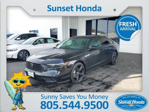 2024 Honda Accord Hybrid Sport-L